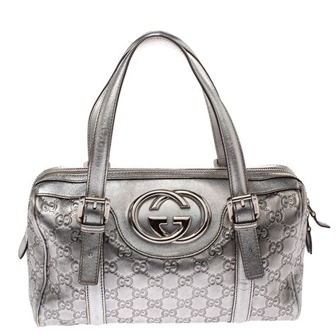 gucci silver bags